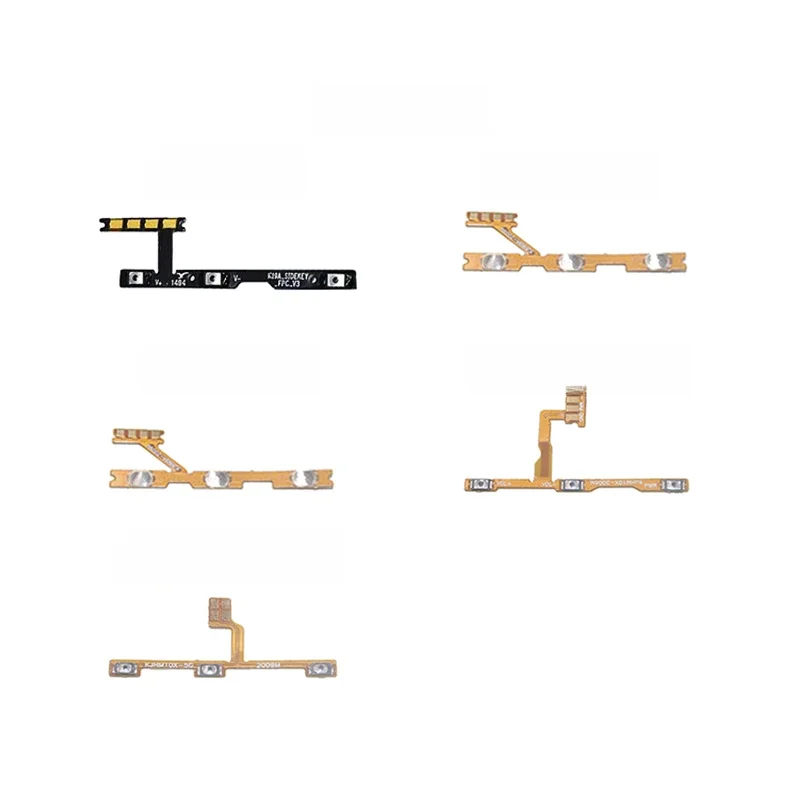 Bouton d'alimentation pour Xiaomi Redmi 10 10a 10C 10x4G 5G, avec câble flexible, bouton muet de Volume On / Off