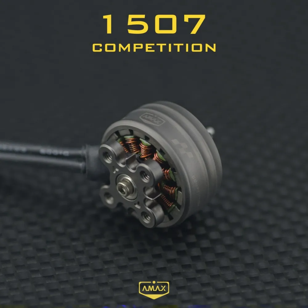 1507 Competition Brushless Motor 3-4S Φ1.5mm FPV RC Drone Plane Quad Cine Whoop 1750 2000 2250 3000 3500KV AMAX