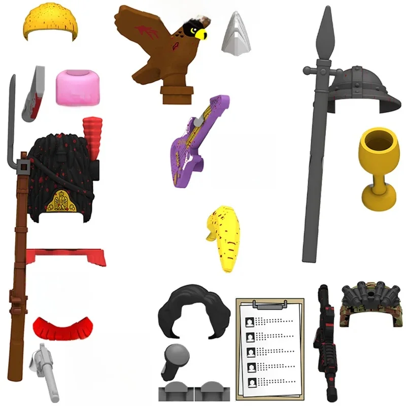 The Old Guard Crusader Chef MZGA Rock Shay Rapidement Murderer Zombie Modèle décennie s MOC Briques Ensemble Cadeaux Jouets N117-N124