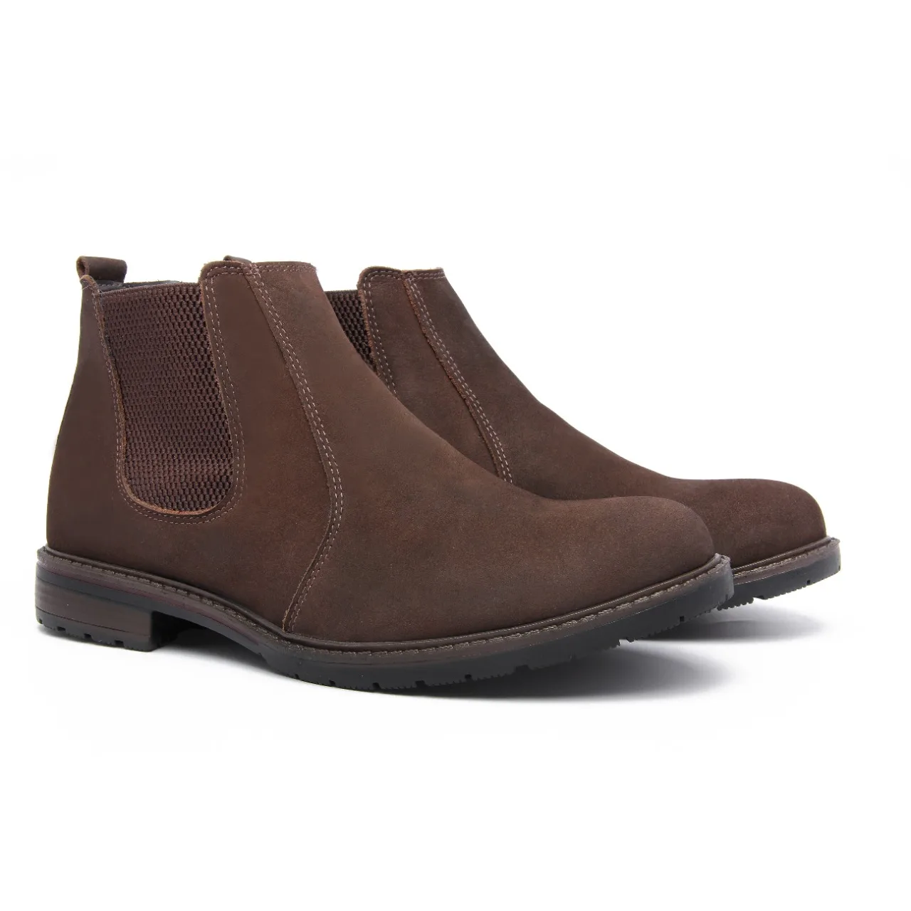 Chelsea Boot Men In Genuine Nobuck Leather Quality and Style
