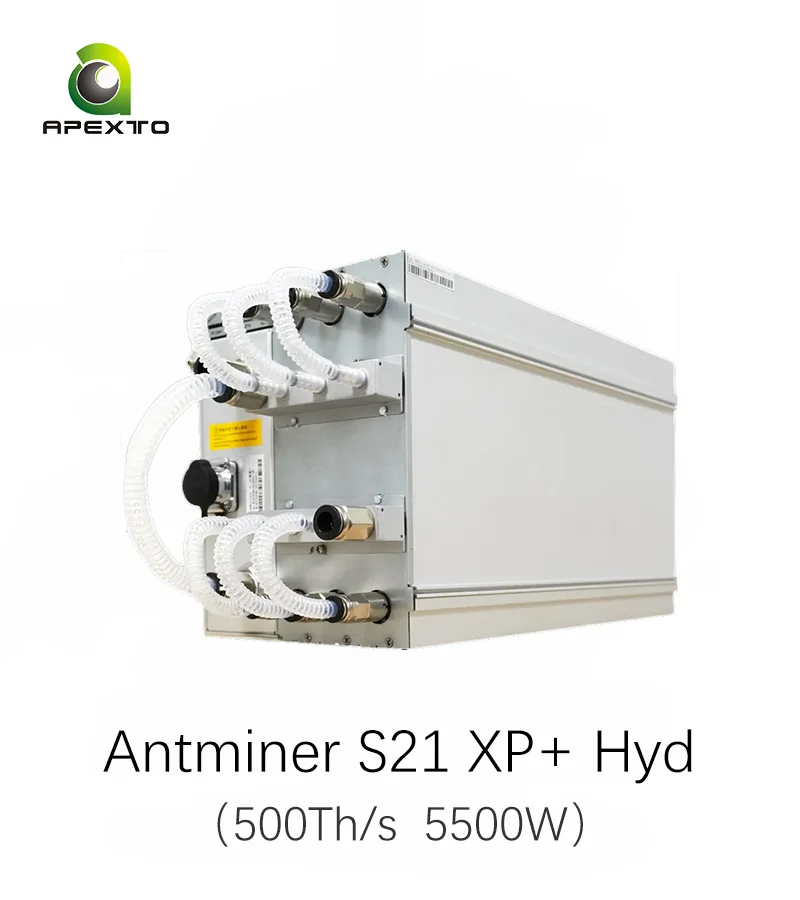 

JY NEW OFFER Bitmainn Antmineer S21 XP+ Hydd 500Th/s 5500W Bitcoin Miner Hydro Cooling