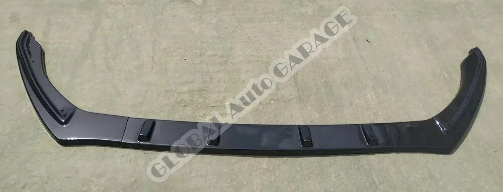 For Seat Leon MK3  Front Bumper Attachment Lip 2012-2020 Piano Glossy Black Splitter Diffuser Universal Spoiler Bumper