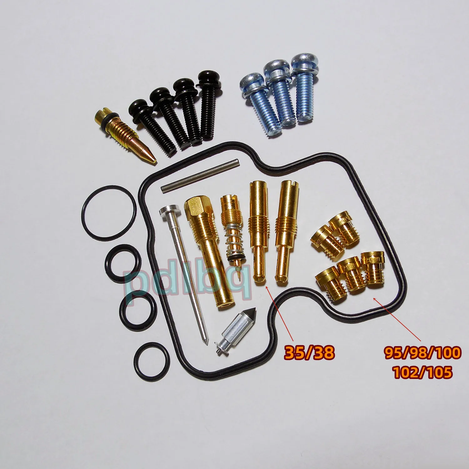 for Honda CB400SF VTEC motorcycle Keihin carburetor repair kit With a seal kit and a shell fixed screw