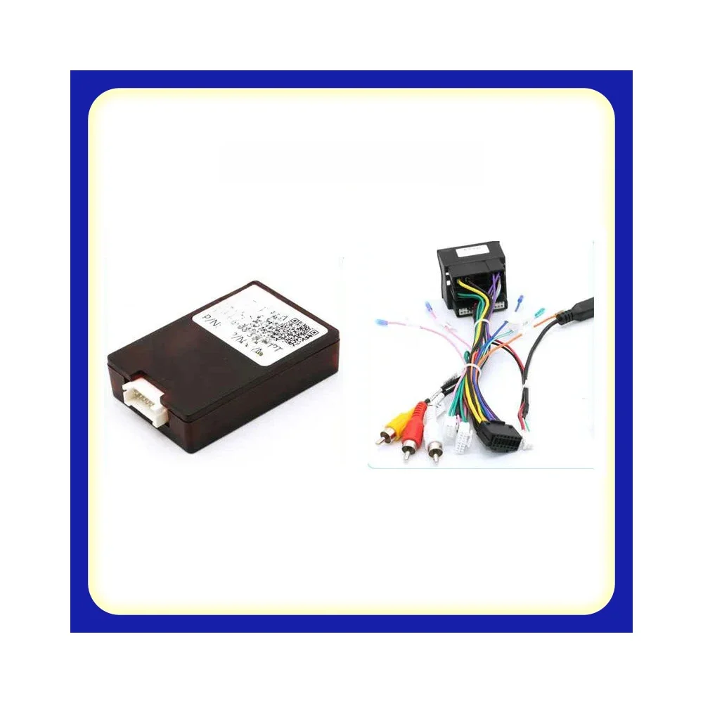 Canbus box adapter dekoder do SEAT Ibiza 16-pinowego kabla kable w wiązce zasilania Radio samochodowe z androidem Stereo — zdjęcie 2