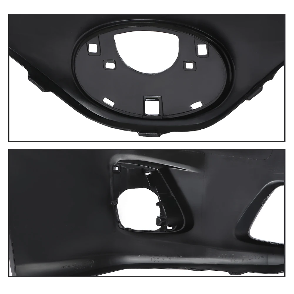 Primed Voorbumper Cover voor Toyota Corolla Base 2011/Toyota Corolla L 2012-2013/Toyota Corolla (Ce, Le) 2011 2012 2013