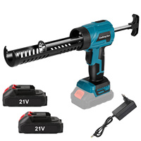 Electric glass sealant filling gun 4-speed wireless door and window electric sealant tool suitable For Makita 21V battery