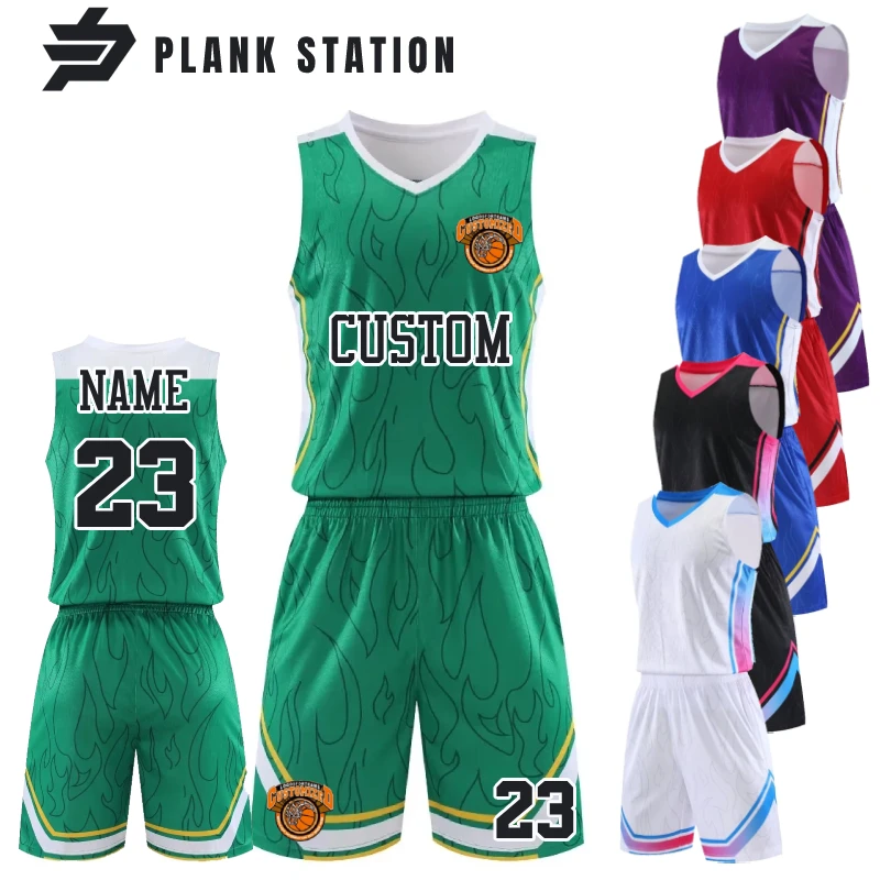 

Basketball Jerseys Basketball Suits For Men Kids Unisex Sportwear Customize Logo Team Name Number Quick Dry High Quality