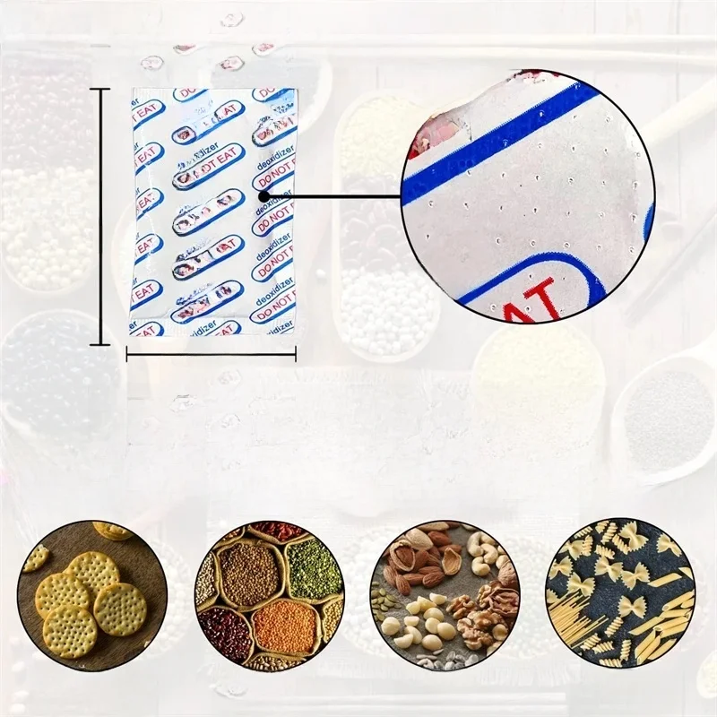 Déodorant absorbant l'humidité, 24 absorbeurs d'humidité, absorbeur d'humidité, absorbeur d'oxygène pour Agent sec alimentaire