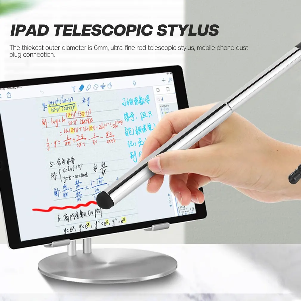 New Universal Touch Screen Pen Capacitive Stylus Pen For Smart Phone Tablet For iPad Point Round Thin Tip