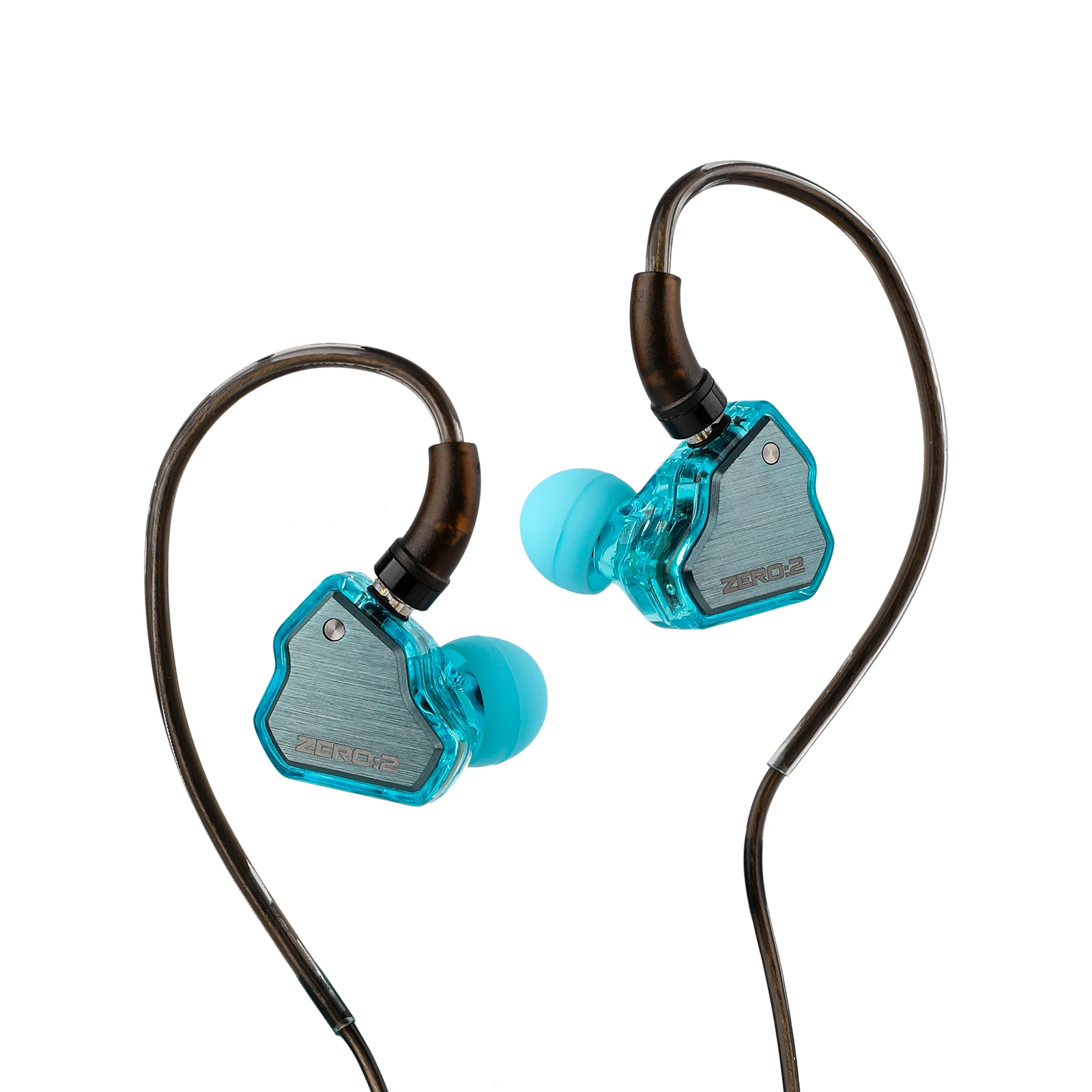 7 Hz x Crinacle Zero 2 aktualisierte Ohrhörer, 10 mm dynamischer Treiber, IEM-Kabel-Ohrhörer, Gaming-Ohrhörer mit OFC-IEM-Kabel für Musiker – Detail 8