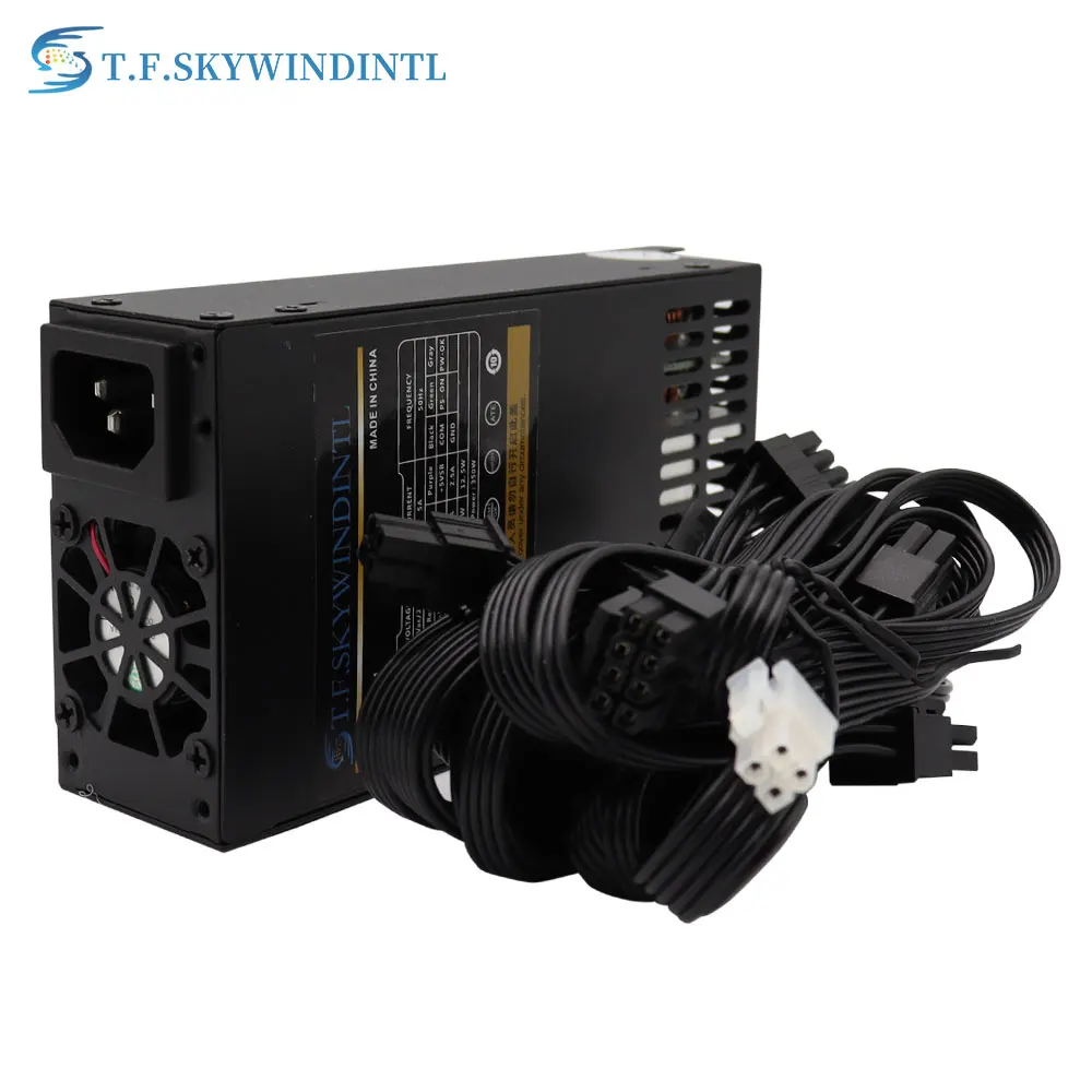 Imagem -02 - Skywindintl Completo Mouldar 1u Flex 400w Fonte de Alimentação do pc Gpu Conector 400w Flex Atx Psu para Mini Itx pc Ativo 80 Mais Ouro t. f.