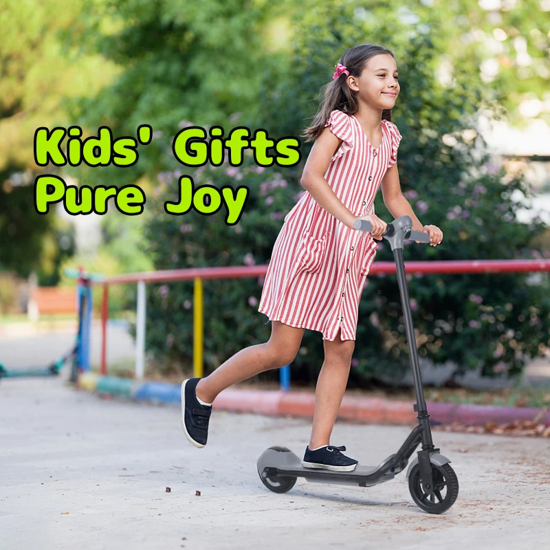 Mankeel MK029 سكوتر كهربائي للأطفال مع أضواء ملونة بحد أقصى 14 كم/ساعة خفيف الوزن قابل للطي سكوتر إلكتروني لهدية الأطفال #6