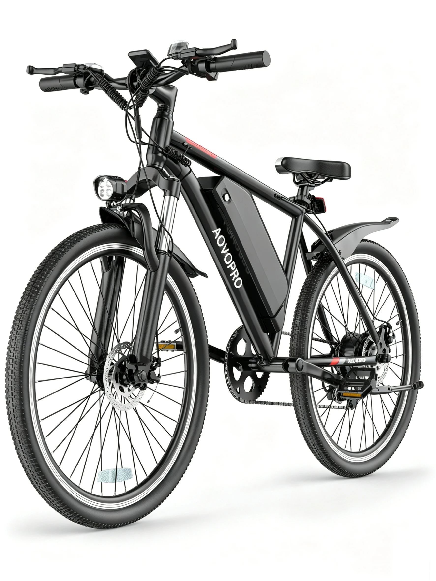 AliExpress NONE 26 Inch Outdoor Electric Bike Electric Mountain Bike 500W High Speed Motor 48V 9Ah Removable Battery Adult Off-Road Commuting E-Bike