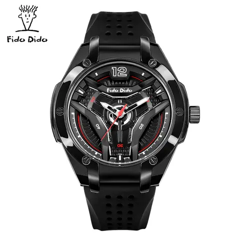 피도 다이도 커플 워치 - 50M 방수 실리콘 밴드 | 일본 수입 쿼츠 | 스포츠 패션 FD2332