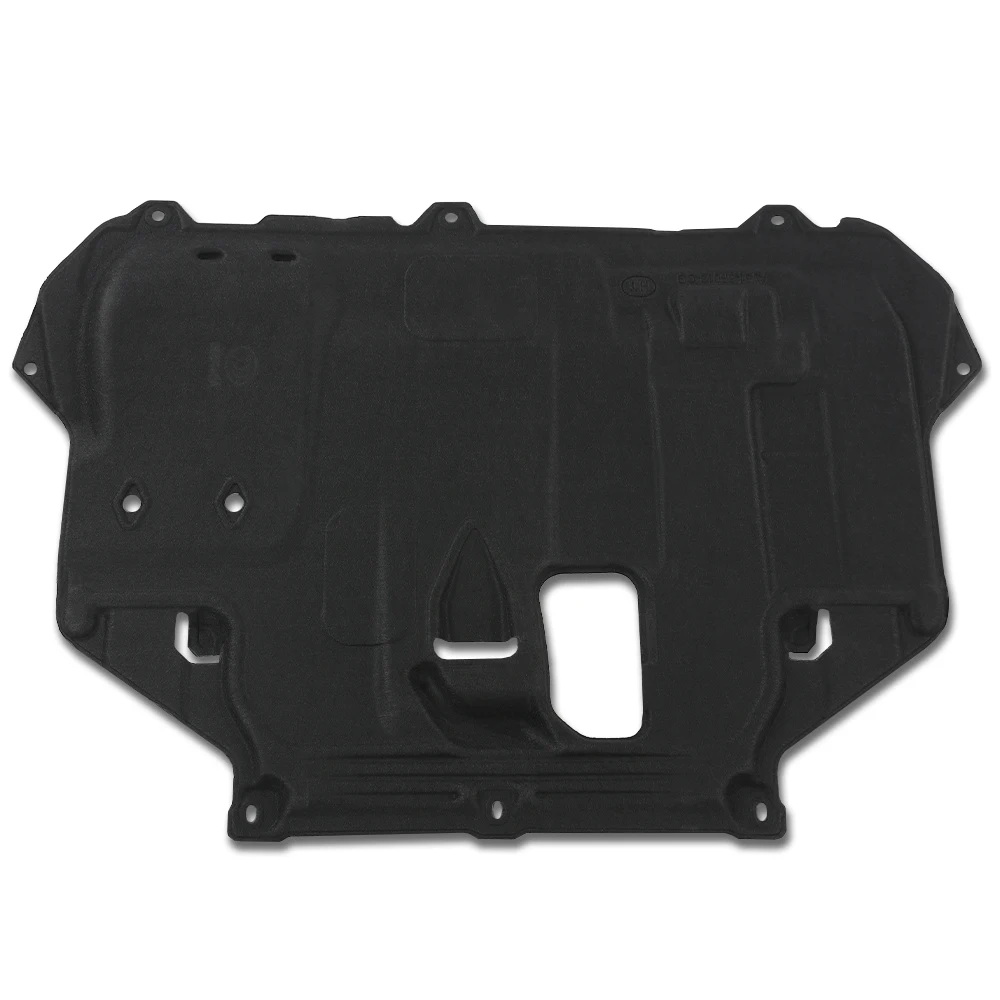 Cotton Engine Splash Shield Suitable for Ford Focus 2012-2016 Av6Z6P013A Fo1228121 Cp9Z-6P013-A, Cp9Z 6P013 a Front Black