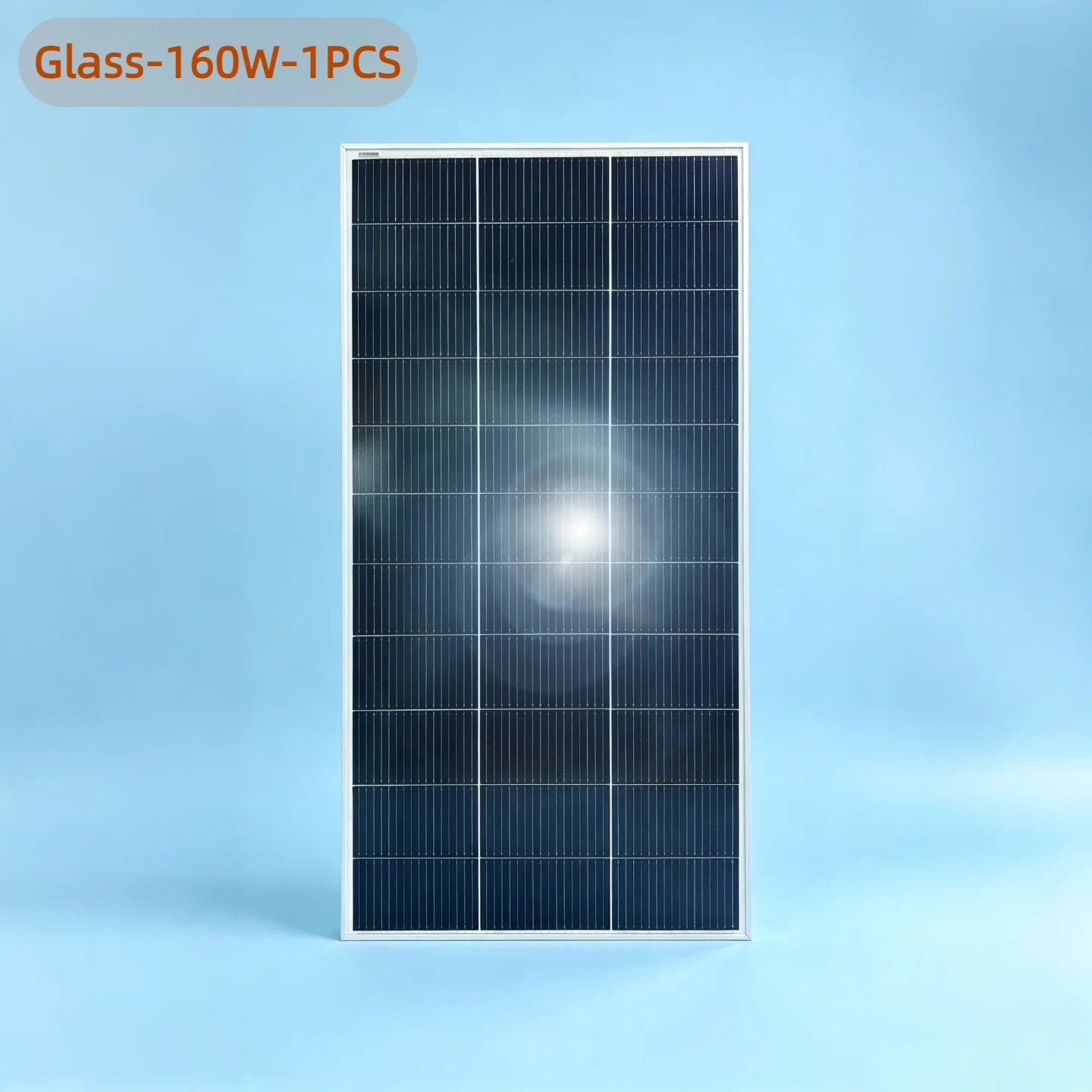 JINGYANG PV Monokristallines Solarpanel, 160W (Watt), hocheffizientes Photovoltaikmodul, 160W, geeignet für Wohnmobile, Marineanhänger, Campingfahrzeuge und andere verschiedene Anwendungsszenarien.