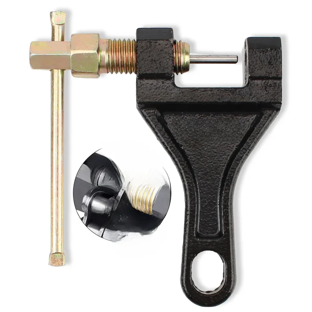AliExpress Universal Carbon Steel Spanner Link Splitter Pin Remover 420-530 Chain Breaker Cutter Repair Tools For Motorcycle Bike ATV