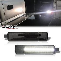 Led Interior Side Door Panel Lights Courtesy Reflector Light for 1999-2006 Silverado/Sierra 1500 2001-2006 3500 2500 HD