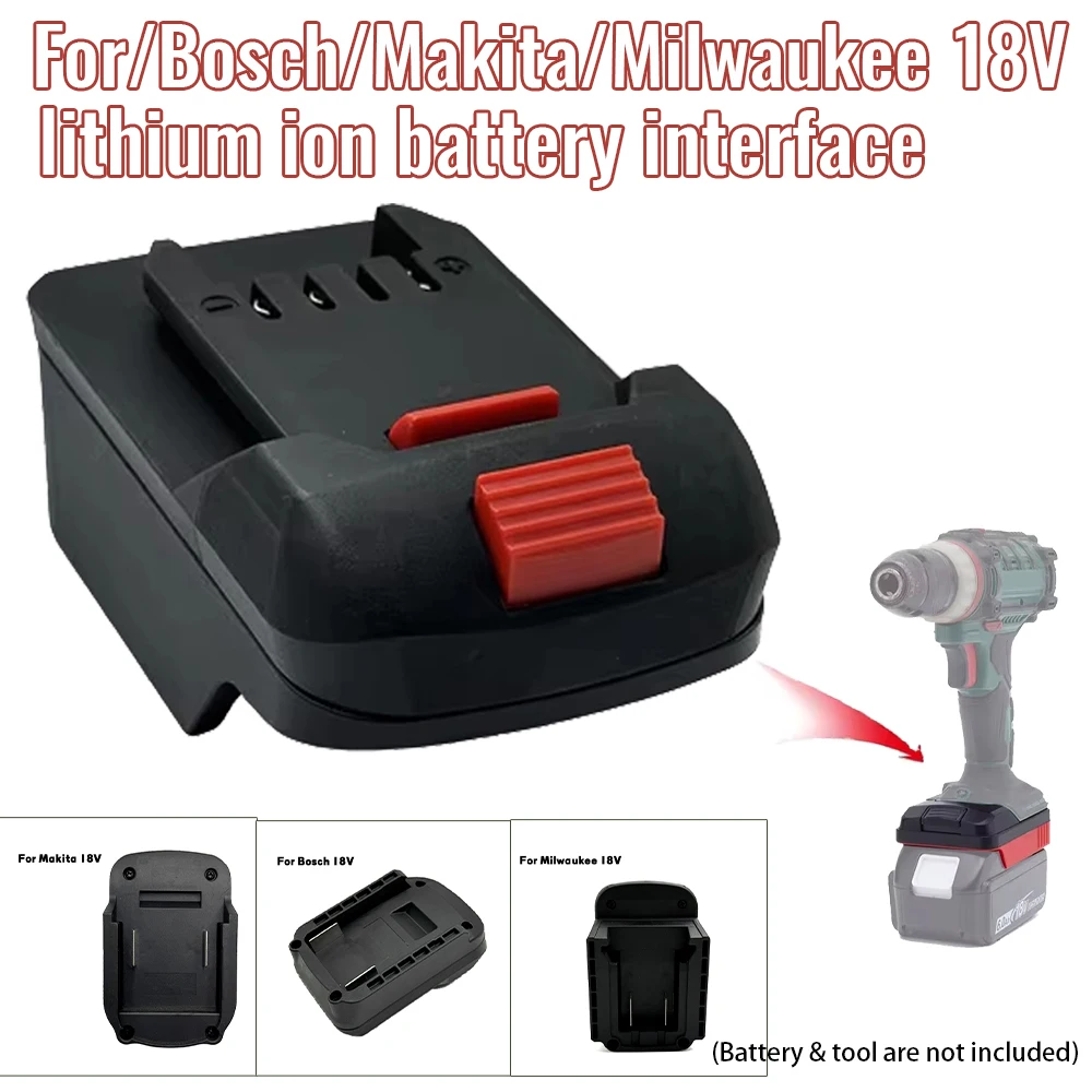 Battery Adapter Converter For Milwaukee/Bosch/Makita 18V Lithium Battery to forLidl Parkside X20V Li-Ion Power Tool Accessories