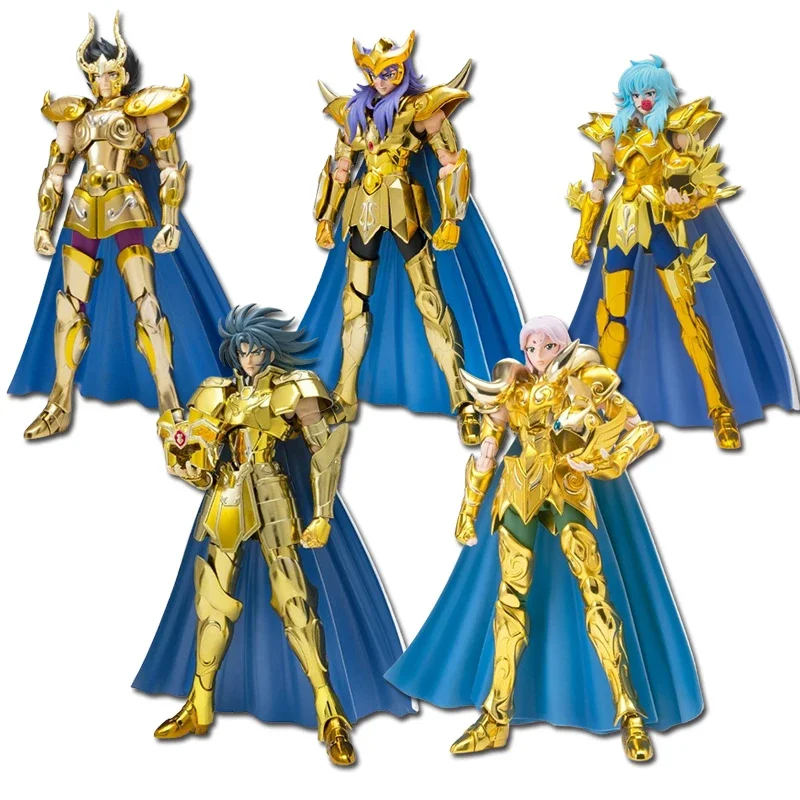 19cm Anime foncé Saint Seiya Figure Phoenix Ikki Hyoga Seiya Shiryu figurines boîte Figure Collection décoration jouets loisirs