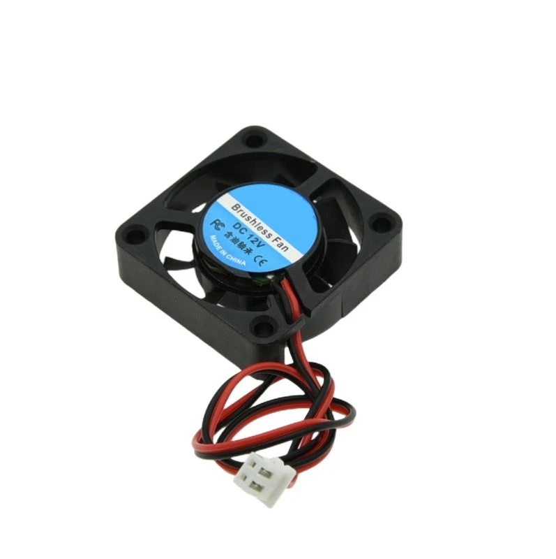 XH2.54-2P 핫엔드 브러시리스 냉각 팬, DC 5 V, 12 V, 24V, 40x10mm 4010, 3D 프린터 라즈베리 PI 팬 썸네일 2