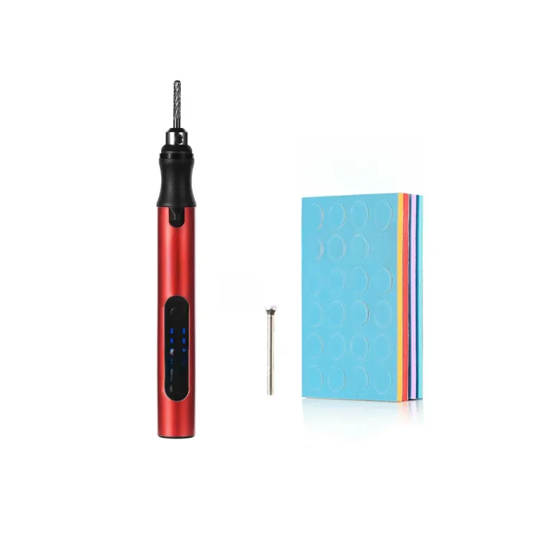 DSPIAE ES-P ponceuse stylo éponge disque de ponçage rond pré-coupé papier de verre abrasif utilisé avec stylo d'affûtage électrique Portable 4.2V 10W