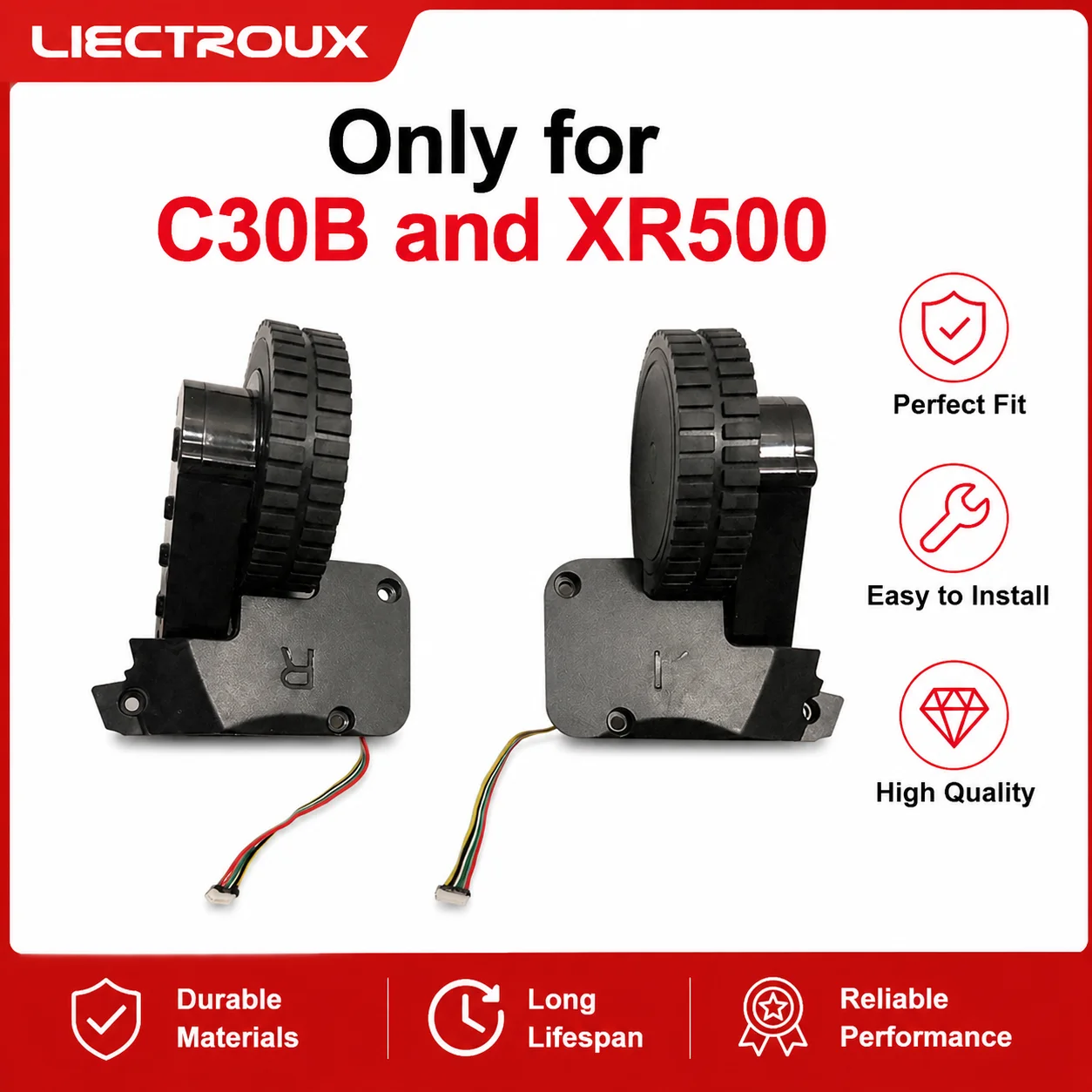 wheels-for-liectroux-xr500-robot-vacuum-cleaner-1-pack-includes-1-left-wheel-1-right-wheel