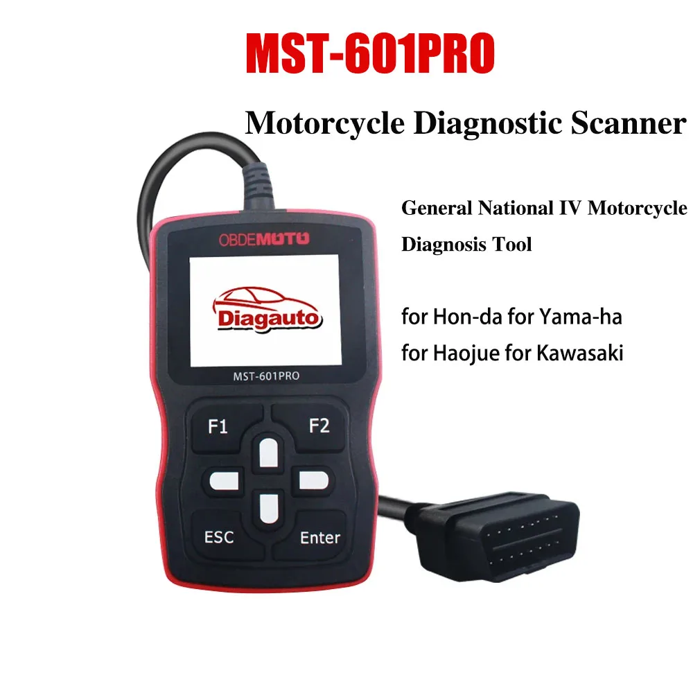 

Motorcycle Scanner MST-601PRO OBD2 Code Reader MST 601 Pro OBDII/EOBD Motorbike Diagnosis Code Reading Tool for YAMAHA for Honda