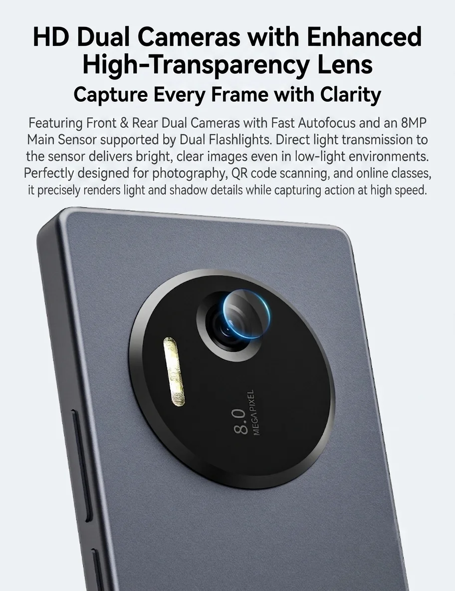 New Qin Smart Phone F25,Google Play,Android 14,Dual SIM Cards,6GB+128GB,2700mAh,WIFI Bluetooth,Touch 3.54Inch Screen,MTK8786