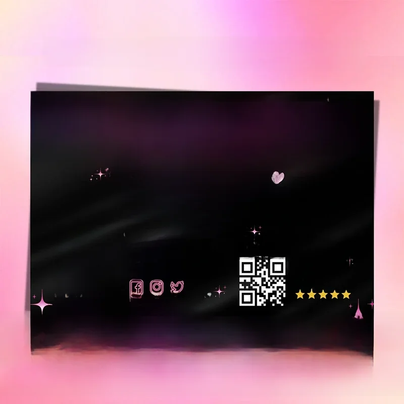 Cartes de Remerciement Personnalisées pour les Affaires, InPorter de Mariage, Logo localité, Enveloppe Cadeau, Décoration de Doc