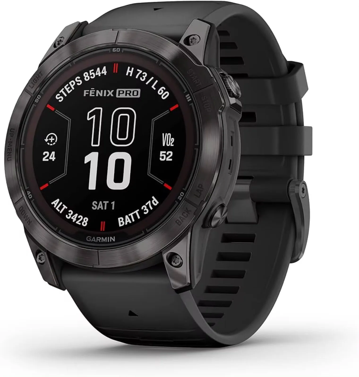 

New Garmins-Fenix 7X Pro Sapphire Solar,Multisport GPS Smartwatch, Built-in Flashlight,Solar Charging