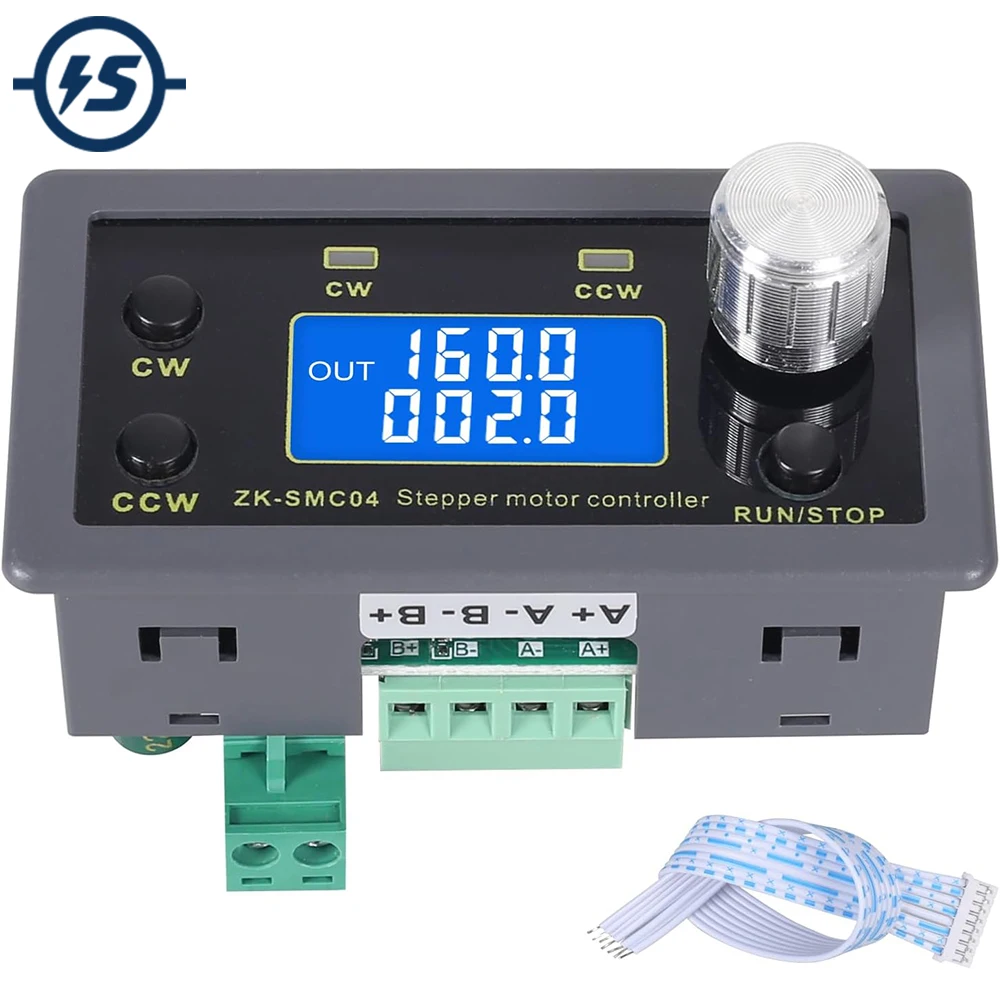 

Stepper Motor Driver Controller for Nema 17 23 34 Stepper Motor Forward/Reverse Pulse Speed Controller DC 10V-30V 6.6A 1/64