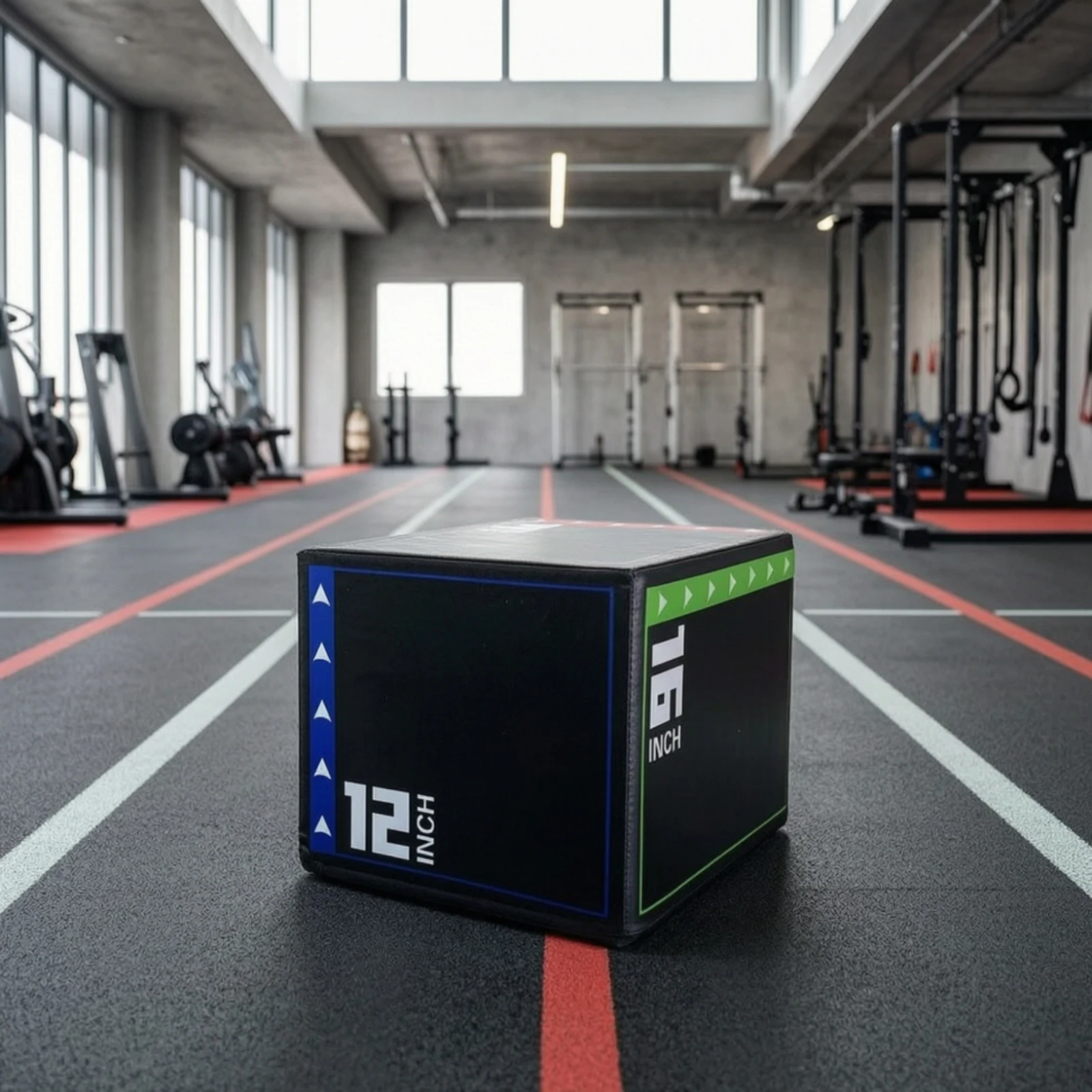 3‑in‑1 Plyometric Jump Box High Rebound Foam Box Gym Fitness Agility Training for Home Fitness Gym Strength Training Supplies