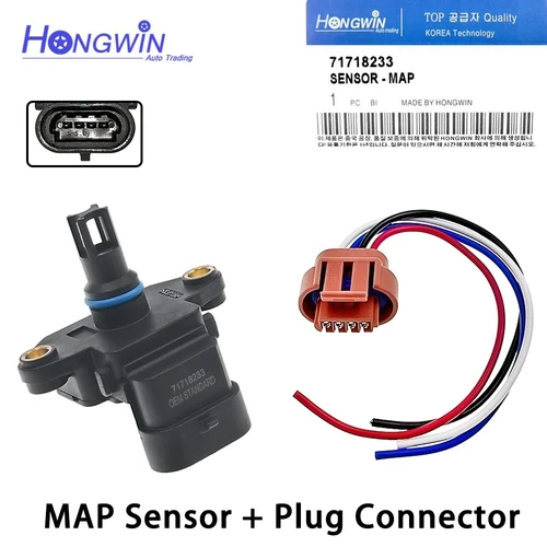 Colector de presión para coche, accesorio con Sensor de mapa para Fiat Multipla, Palio, Panda, Lancia, Dedra, Lybra, 71718233, 71718678, 71728656, 71714218