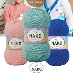 Premium Anti Pilling Acrylic Hand  Knitted Yarn - 28 Color Options 250 ​Meters(100gr) Ball - Children Sweater - ​Sheep - Toys - Multicolor - Hobby - Cardigan - Hat - Winter – DIY