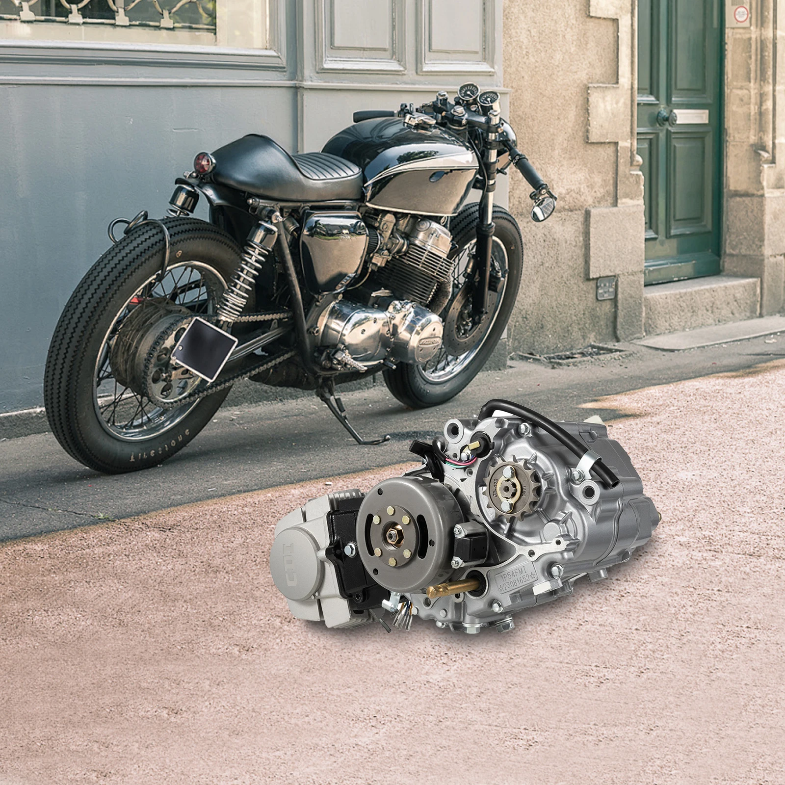 CRF50 125cc اسطوانة واحدة 4 السكتة الدماغية سحب بدء المحرك المحرك ل دراجة الجيب الترابية الصغيرة دراجة الطرق غير الممهدة رباعية Atv 900 مللي