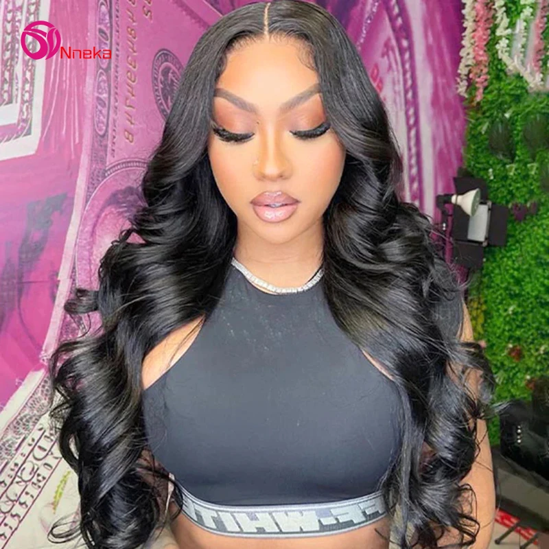 30 38 Inch 13x4 Body Wave Human Hair Wigs 13x6 Hd Lace Frontal Wig Human Hair For Women Pre Plucked Lace Front Human Hair Wig