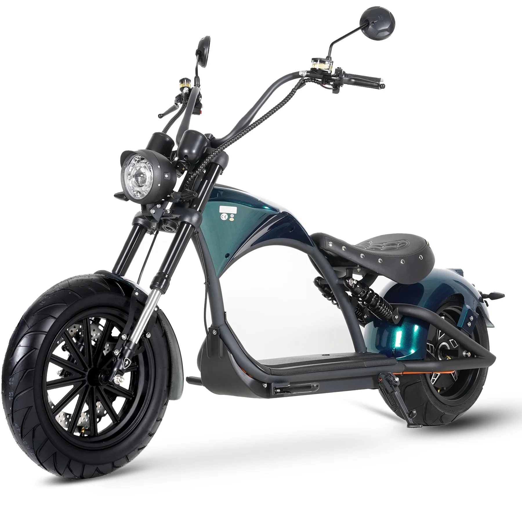 Elektrisches Motorrad 2000W Erwachsene Dirt Bike 1800WH Batterie Rennmotorrad 45km/h Offroad-All-Terrain-Bike Outdoor-Reiten E-MOTO