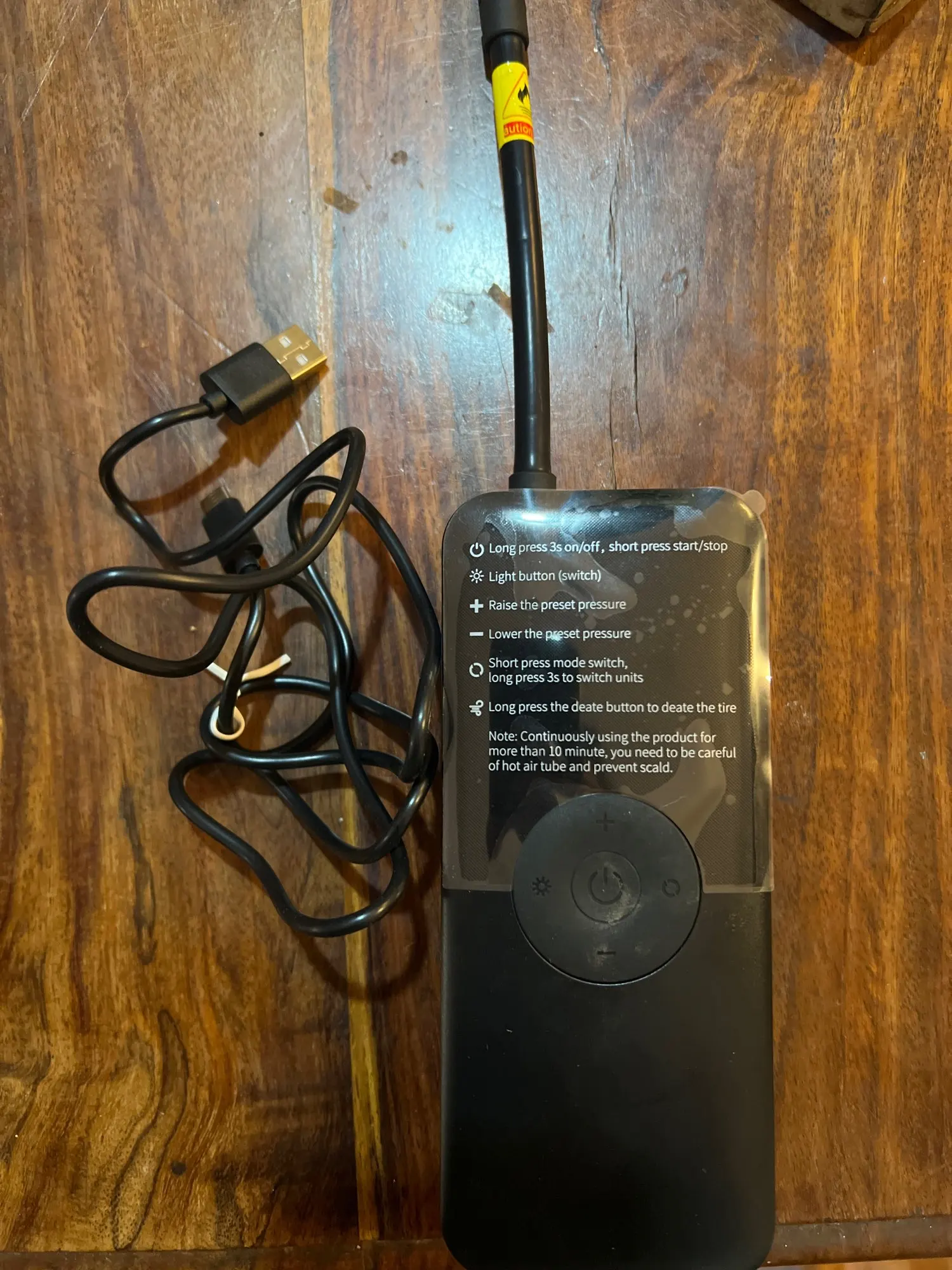 VanVolt AirGo™ Cordless Digital Tyre Inflator - Portable 150 PSI Air Pump photo review