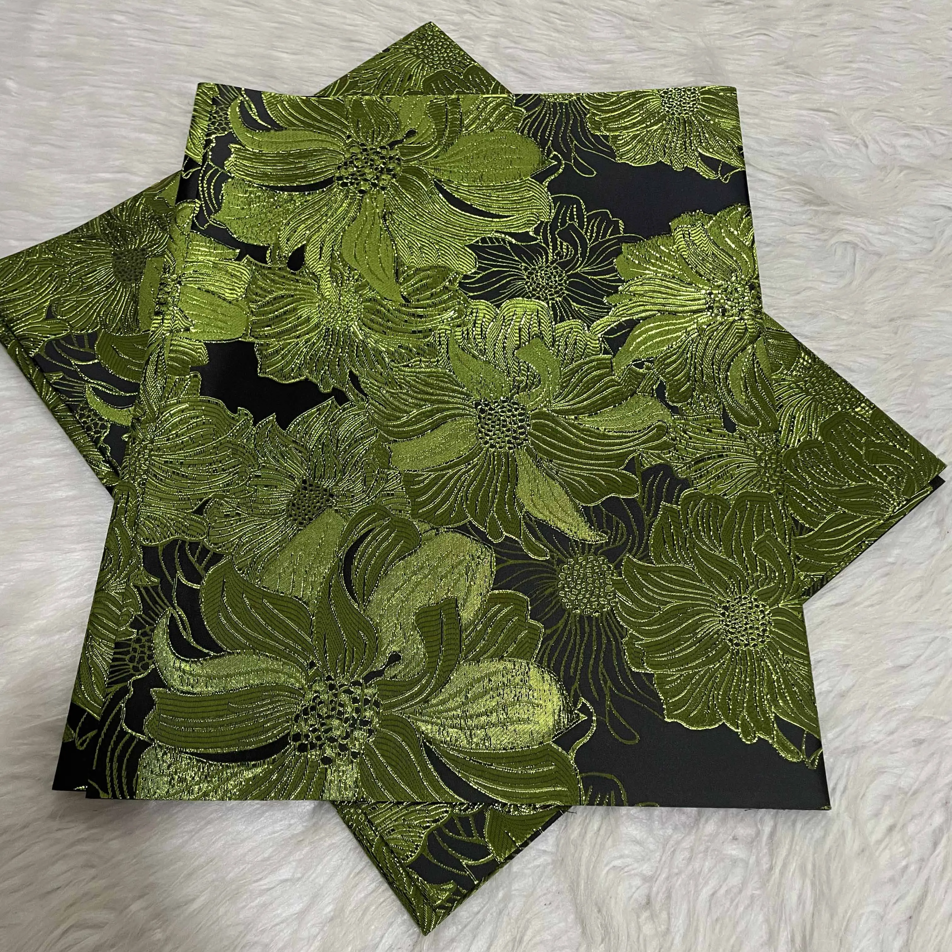 Nigerian SEGO High-Quality 2-Piece Set Gele Headwrap - Luxury African Head Tie Design for Weddings And Special Occasions