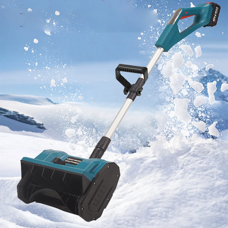 

Powerful Electric Snow Plow 250mm Electric Snow Sweeper Cordless Snow Shovel Clean Street Courtyard For Makita 18V Battery