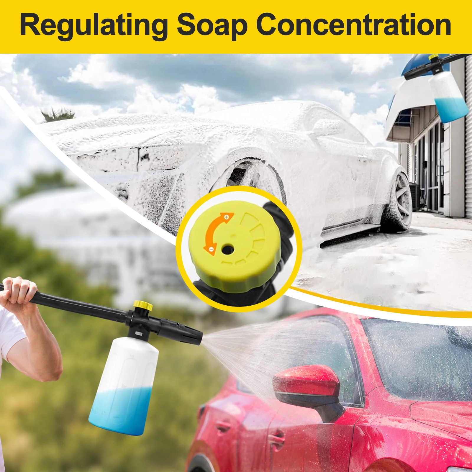 Pressure Washer Foam Cannon 75 - Foam Cannon Car Wash recension och pris