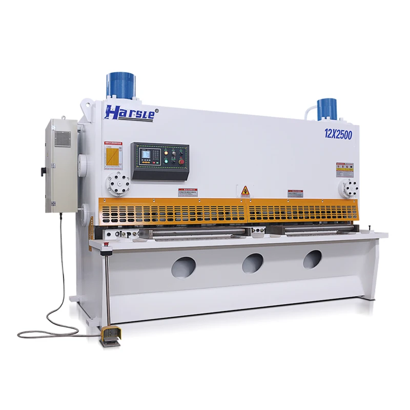 QC11K-12X2500 Hydraulic Guillotine Shearing Machine for stainless steal processing