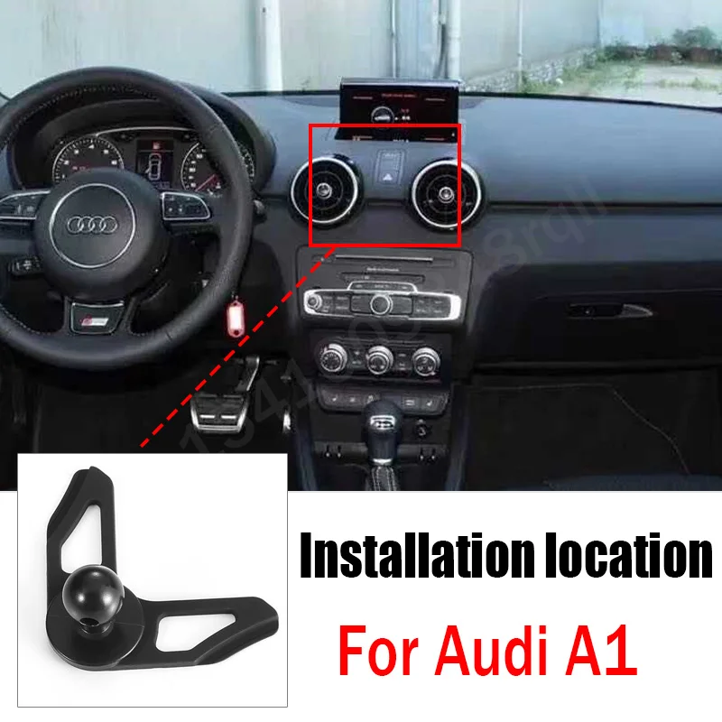 Uchwyt samochodowy do telefonu komórkowego uchwyt na podpórka do telefonu komórkowego Audi A3 A1 akcesoria
