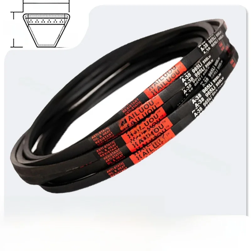 Courroies de transmission en caoutchouc de type A pour convoyeurs, Li 420 464 480 540 584 600 635 670 686 700 725 780 800 830 930mm