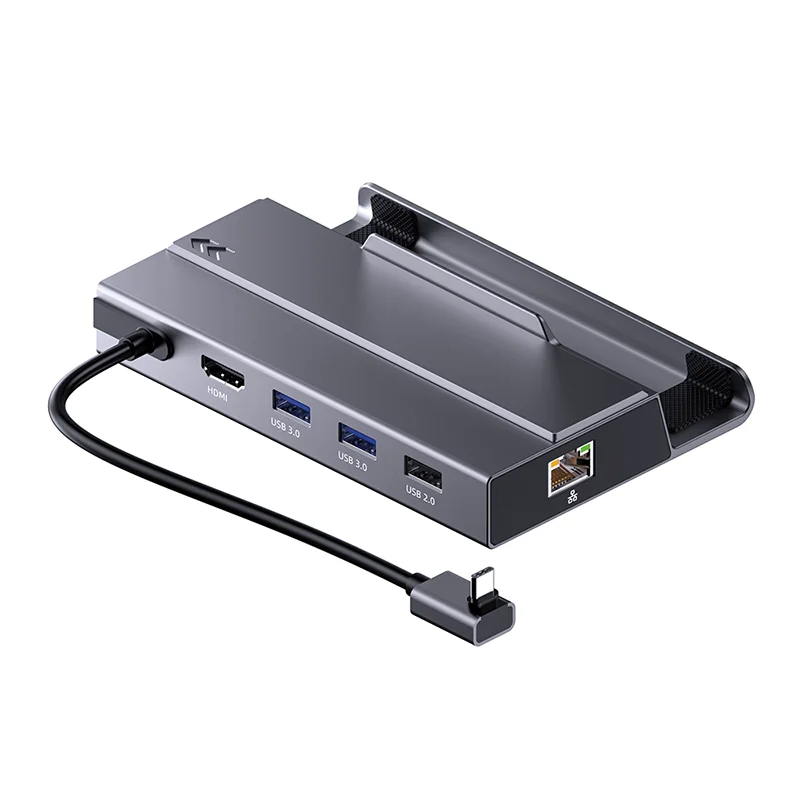 Imagem -06 - Multi Porta Usb Ssd m2 Nvme Hub Usb-c Docking Station Hdmi 4k 60hz para Ayaneo Jsaux Doca Vapor Deck Asus Rog Aliado Acessórios