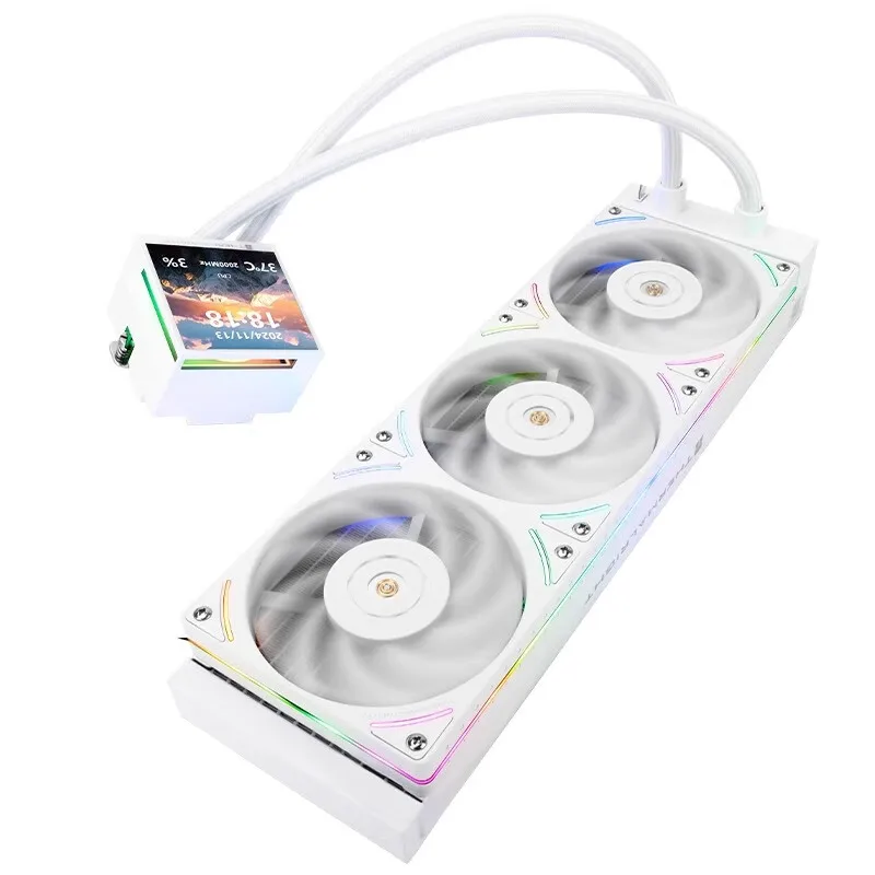 Thermalright HYPER VISION 360 UB ARGB Integrated water cooling radiator/3.95-inch magnetic LCD display/integrated fan/480*480VGA