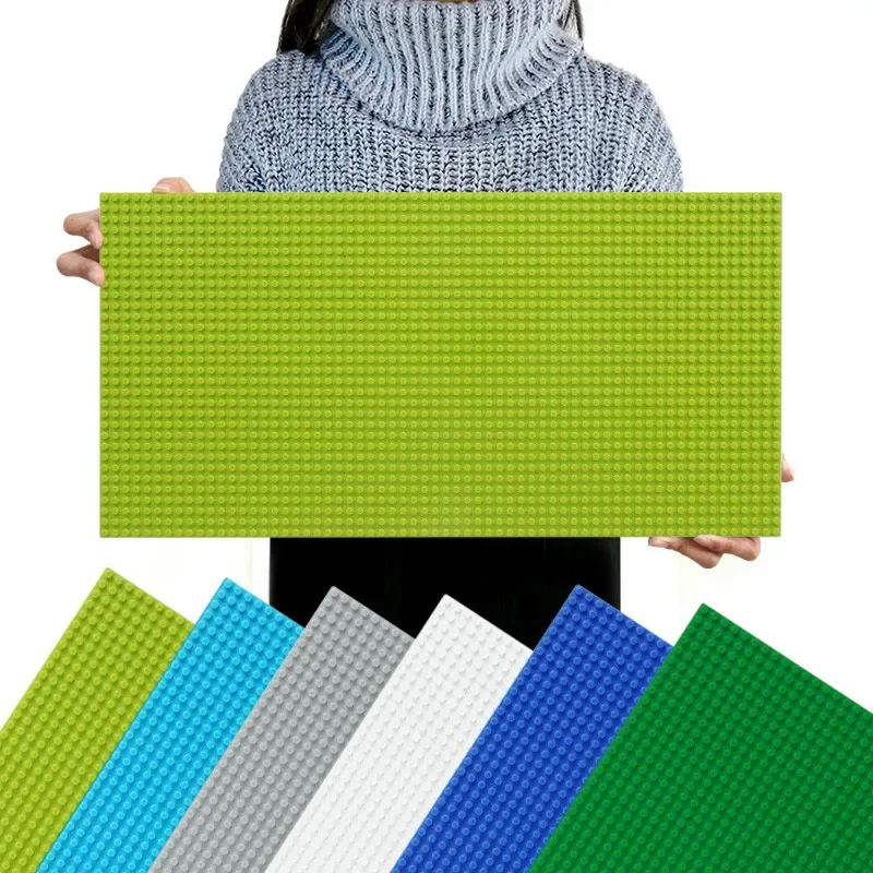 32*64 gaten klassieke bouwstenen basisbord, doe-het-zelf geassembleerde bouwstenen muur compatibel met merk cadeau speelgoed voor kinderen - afbeelding 2