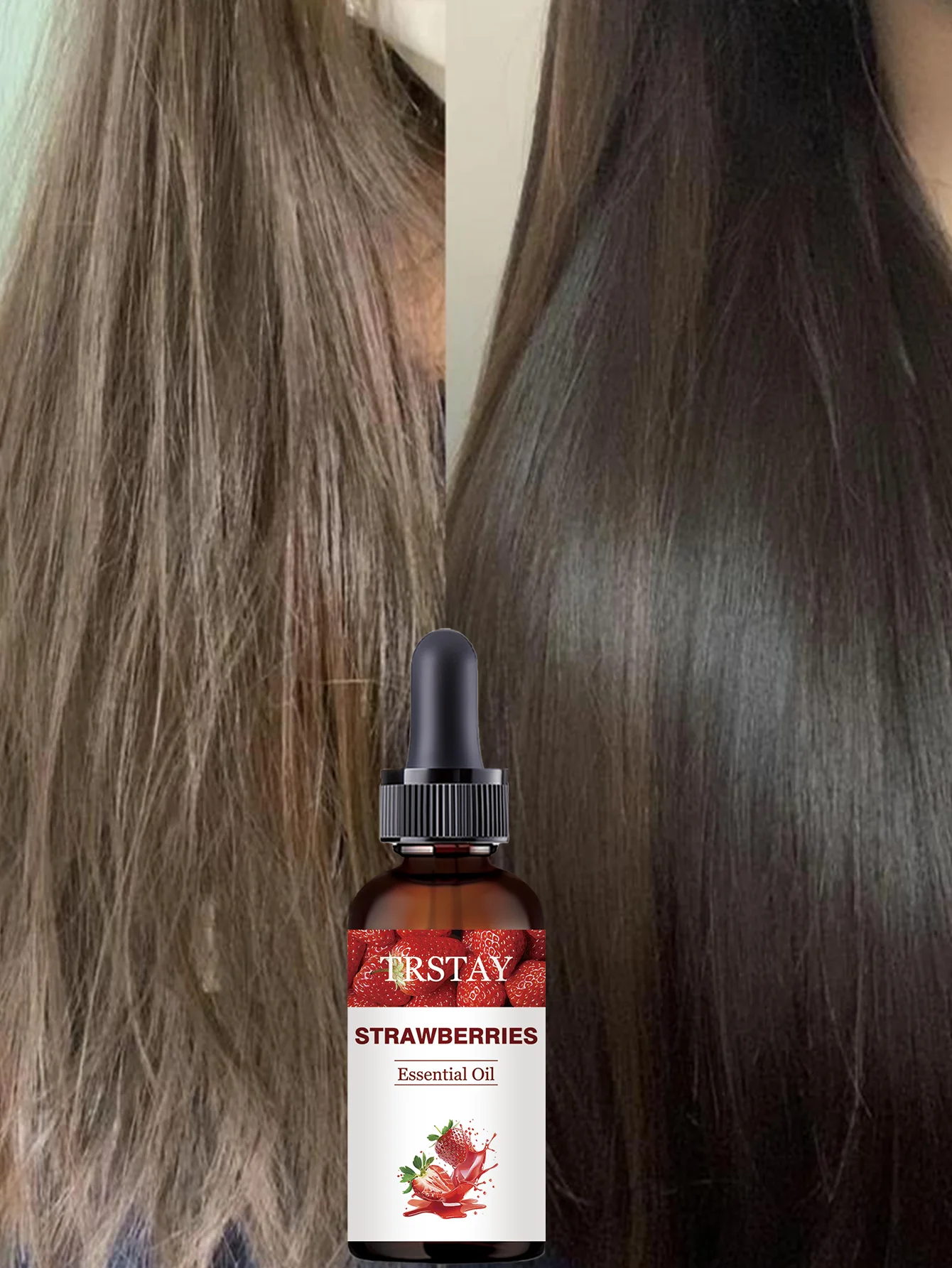 Moisturizing Rose Essential Oil with Natural Rose Extracts for Silky Shiny Hair Deep Hydration Nourishment Improves Dull Hair Co - Image 6