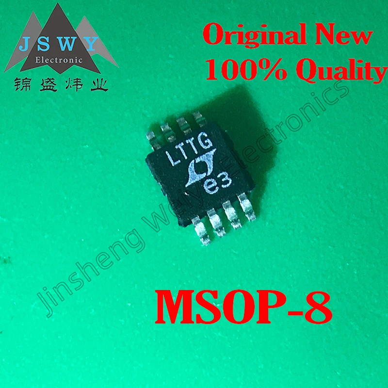 

(3/10pieces) LTC1966CMS8 LTC1966 Parts Mark LTTG MSOP-8 AC to DC Chip 100% Original Brand New Electronics